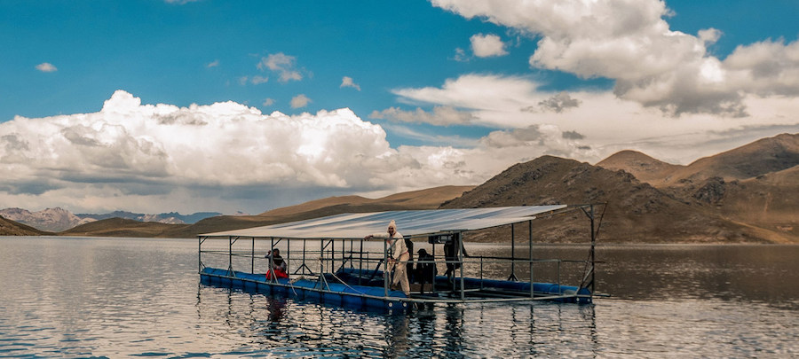 PNUD/Giulianna Camarena: La comunidad Chullpia en Perú ha desarrollado paneles solares para suministrar electricidad en los proyectos de irrigación