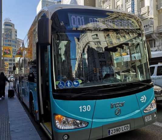 EMT línea 001 Gran Vía