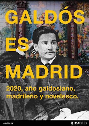 Galdós Madrid cartel año galdosiano
