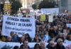 Manifestación por la sanidad pública de calidad en Valladolid