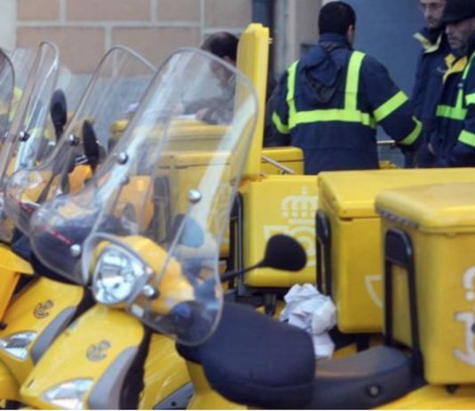 Correos reparto domicilio motos