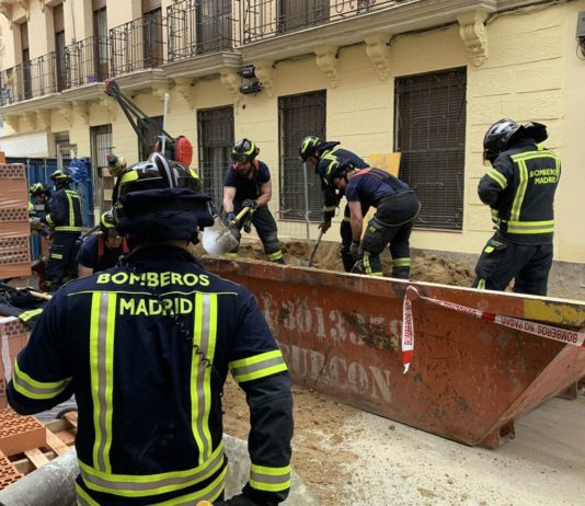 Accidente laboral en Madrid