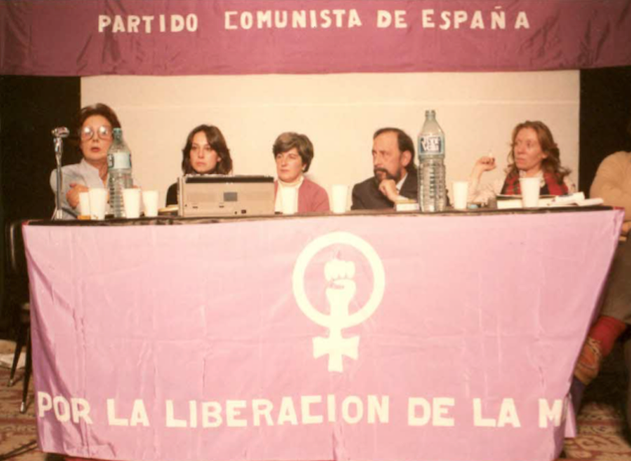 Ana María Pérez del Campo en una mesa organizada por el PC