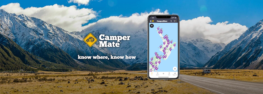 App CamperMate es imprescindible para un NZ Diario de viaje en autocaravana por Nueva Zelanda