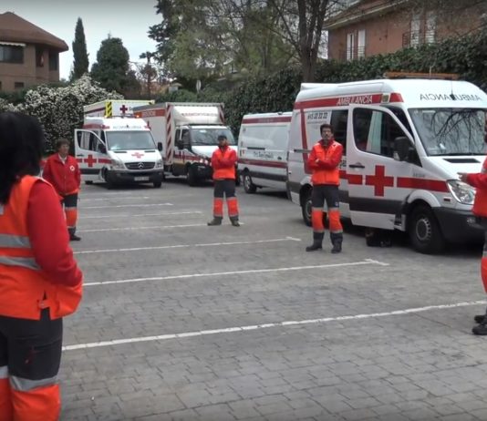 Voluntarios de Cruz Roja