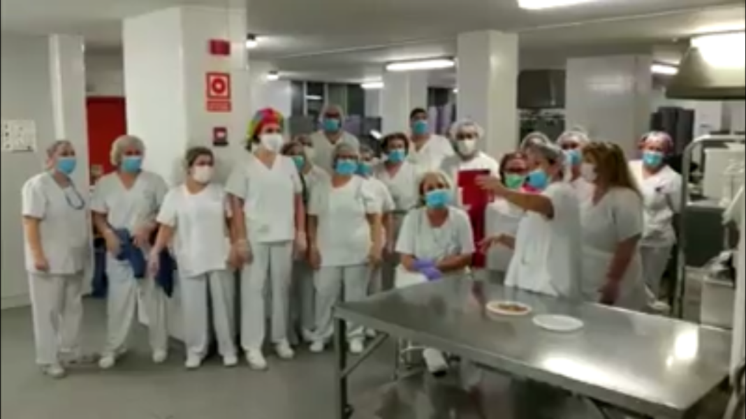 Cocineras del Hospital Universitario La Paz
