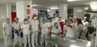 Cocineras del Hospital Universitario La Paz