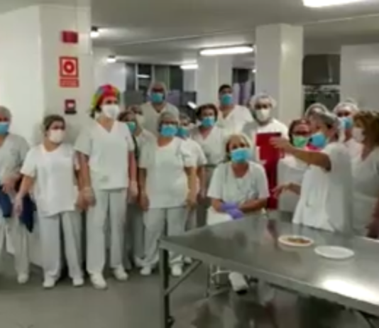 Cocineras del Hospital Universitario La Paz