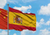 China España banderas
