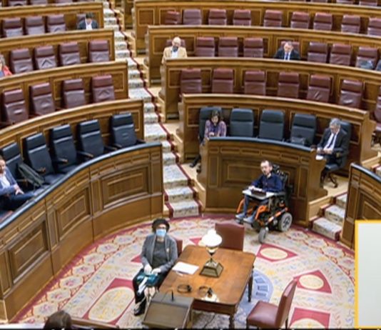 Congreso: sesión del 9 de abril de 2020, pleno restringido