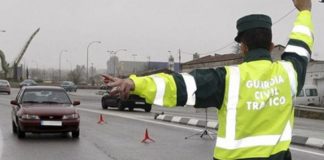 Guardia Civil: controles de tráfico por las medidas de confinamiento