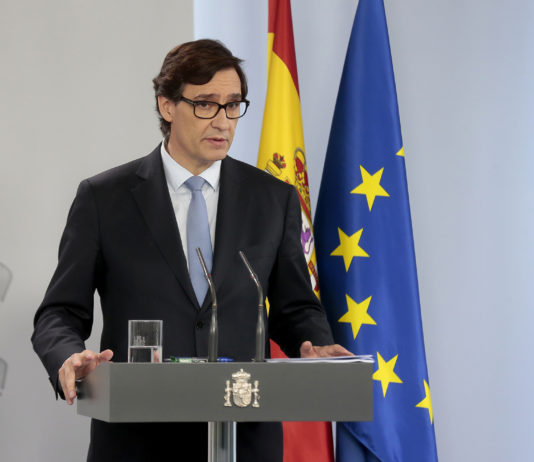 El ministro de Sanidad, Salvador Illa