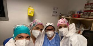 Enfermeras del Hospital Severo Ochoa