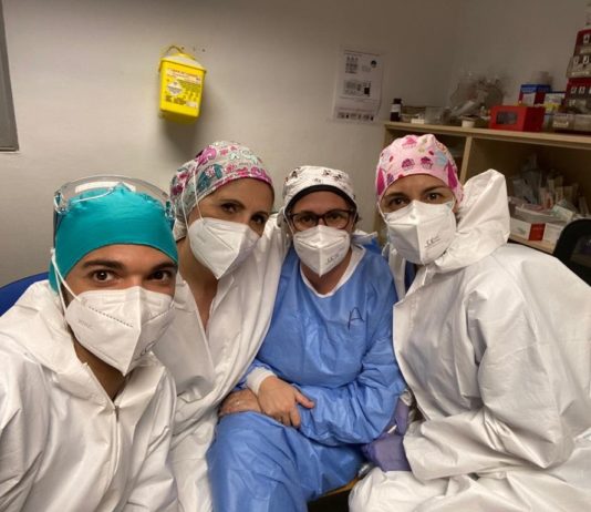 Enfermeras del Hospital Severo Ochoa