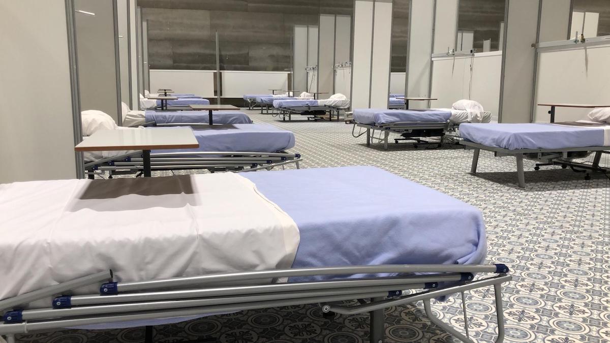 Salas de Ifema cerradas provisionalmente pero preparadas por si se produce una reactivación de la pandemia en Madrid
