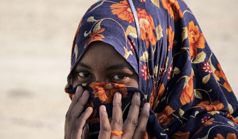 OIM Una mujer somalí llega a Yemen