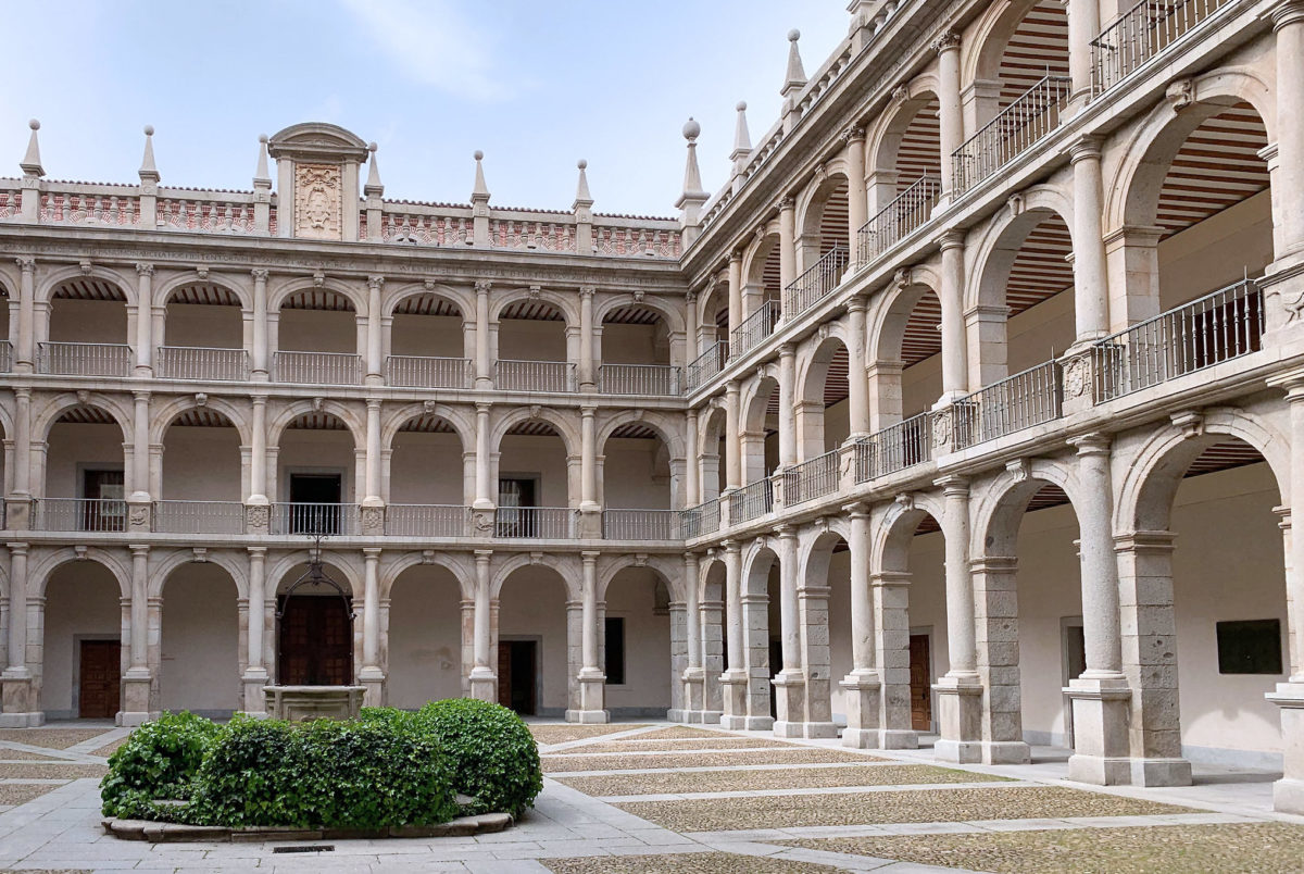 Patio de la Universidad de Alcalá de Henares