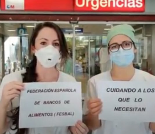 Sanitarios La Paz campaña banco de alimentos