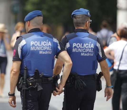 policías municipales en Madrid