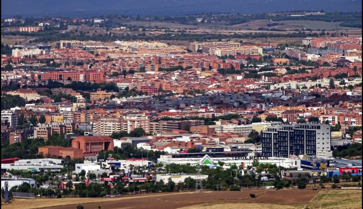 Vista general de San Sebastián de los Reyes (Madrid)