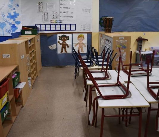 Aulas de educación primaria en Madrid