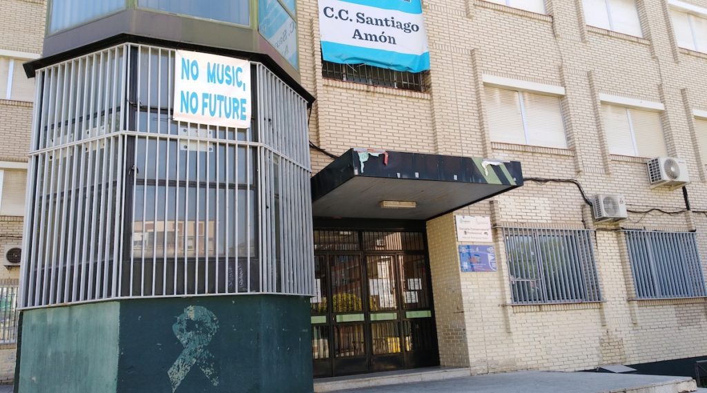 Escuela Conservatorio Manuel Rodríguez Sales de Leganés abocada al cierre