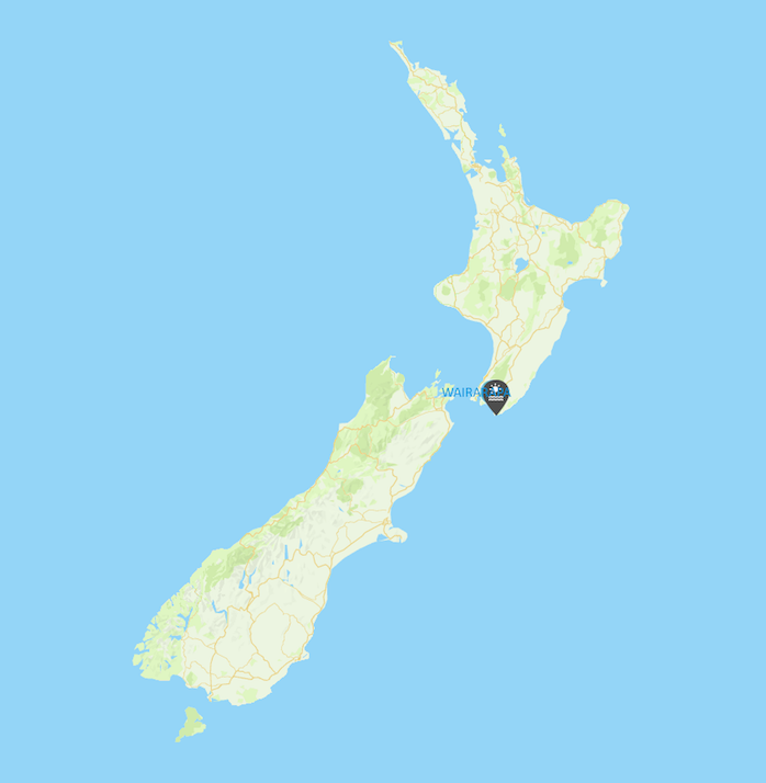 Cabo Palliser es el lugar más al sur de la Isla Norte de Nueva Zelanda. Allí se encuentra un santuario de focas.