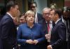 Ante el adiós de Angela Merkel: semblanza de una estadista Pedro Sánchez, presidente de España, con el eje franco-alemán representado por Merkel y Macrón