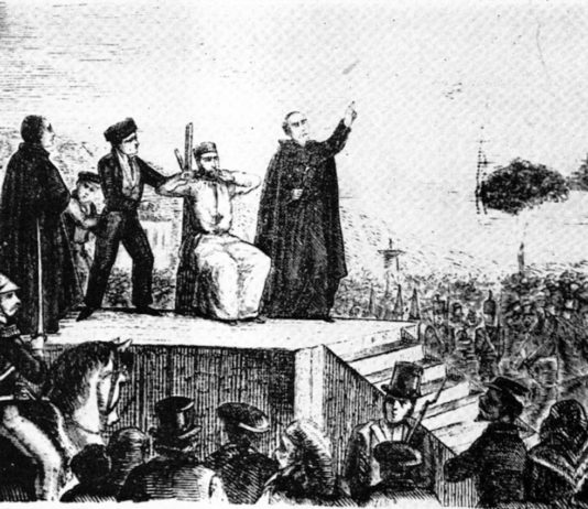 José Barceló Cassadó ejecución 6JUN1855