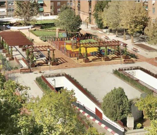 Plaza Antonio Machado Madrid JUL2020