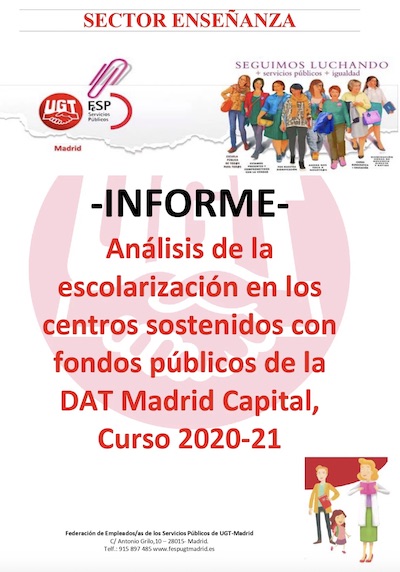 UGT educación Madrid 2020 21
