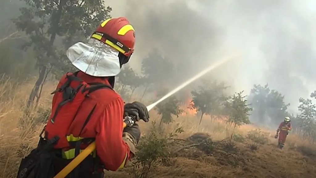 UME Monterrei Galicia incendios forestales