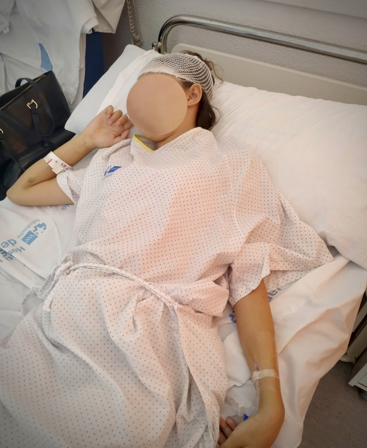María Cristina en el Hospital