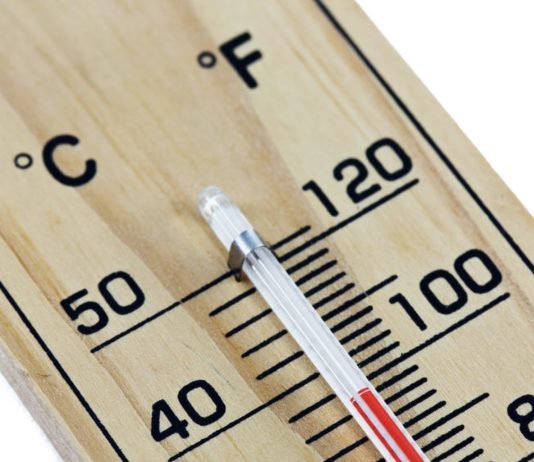calor verano termómetro
