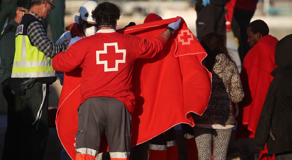 Cruz Roja migrantes