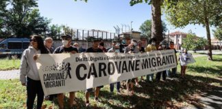 Jornada de Abriendo Fronteras en la frontera entre Francia e Italia