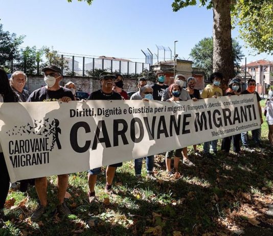 Jornada de Abriendo Fronteras en la frontera entre Francia e Italia