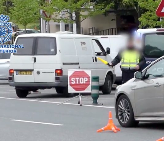 Irun fronteras policia nacional