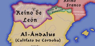 Reino de León después de la batalla de Simancas en 939. Auntos: Ricardo Chao Prieto.