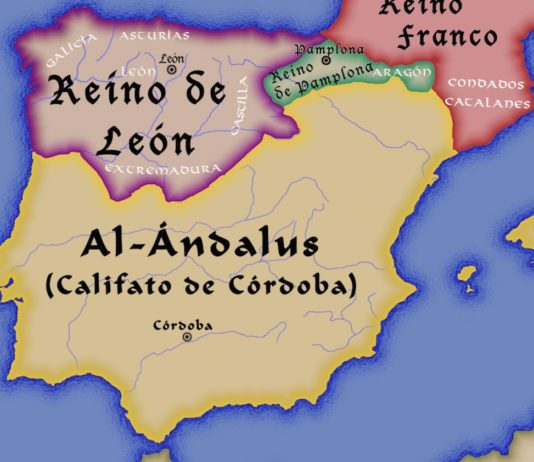 Reino de León después de la batalla de Simancas en 939. Auntos: Ricardo Chao Prieto.