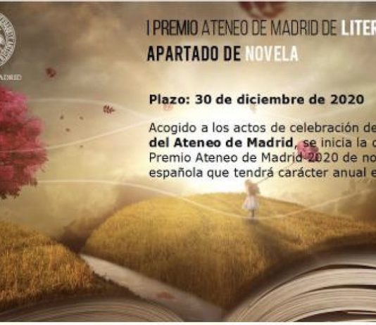 Ateneo Madrid premio novela 2020
