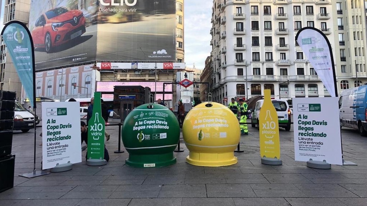 Campaña de Ecoenbes y Ecovidrio en Madrid