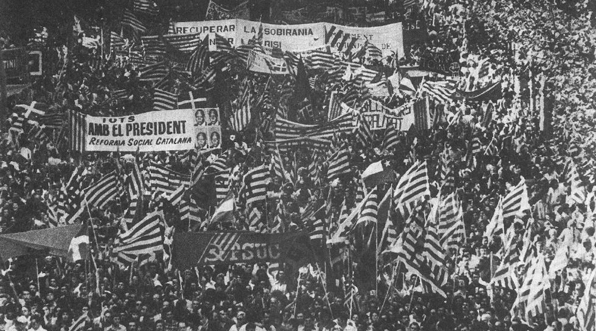 Diada Cataluña Catalunya 1977