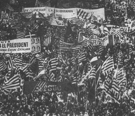 Diada Cataluña Catalunya 1977