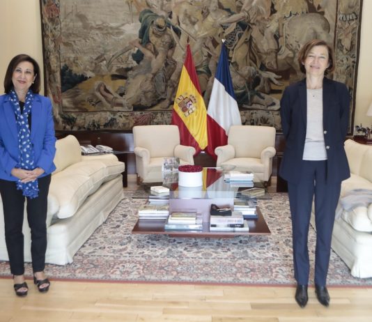 Margarita Robles con Florence Parly 24SEP2020