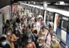 Metro de Madrid en periodo de confinamiento