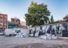 Plaza del Fotógrafo Robert Capa en Entrevías Vallecas
