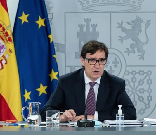 Salvador Illa rueda de prensa © Moncloa Borja Puig de la Bellacasa