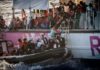Rescate de personas migrantes por Sea-Watch en el Mediterráneo © Thomas Lones