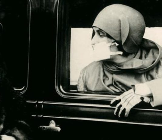 gripe española mascarillas
